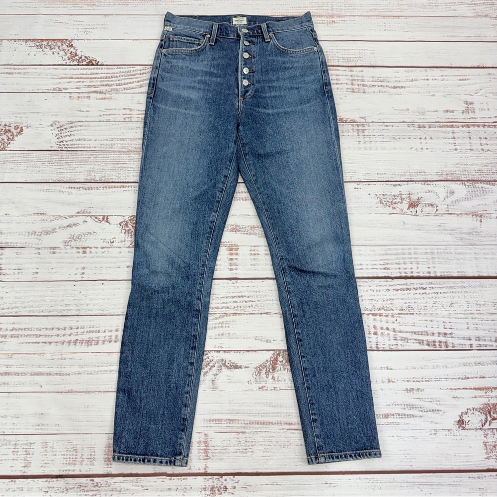 Citizens of Humanity Women’s Size 26 Olivia High Rise Slim Ankle Stretch Jeans - Picture 8 of 16